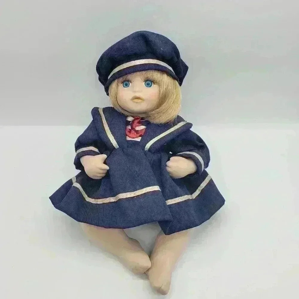 Collectible Memories Full-Bodied Porcelain Handcrafted Jointed Doll - sailor